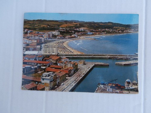Cartolina fano veduta - fano, aerea