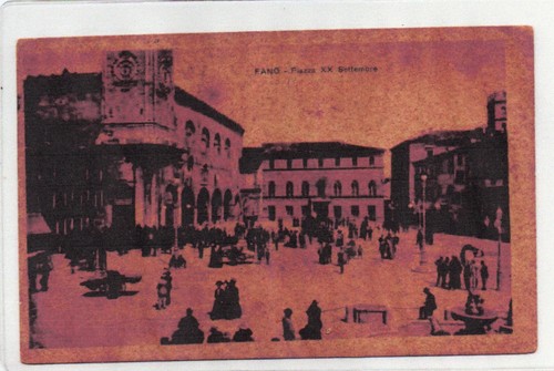 Fano piazza settembre - fano, xx
