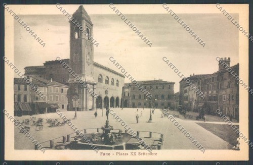 Pesaro fano cartolina zt6213 - fano,
