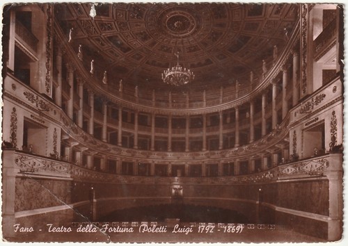 Fano pesaro teatro della - fano,