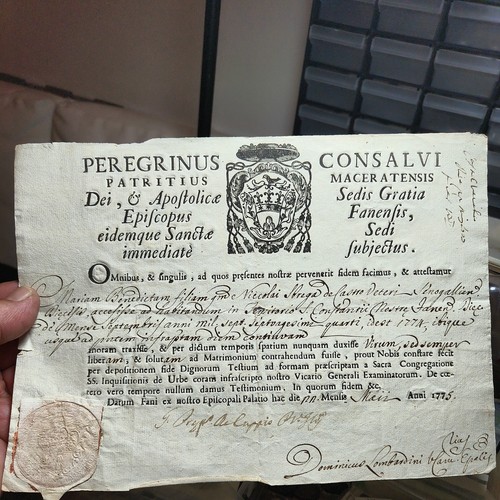 Pergamena documento antico - pergamena,