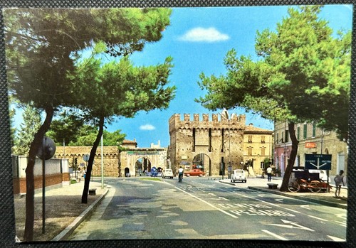 Cartolina fano italia 1970 - cartolina,