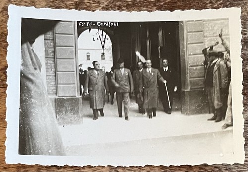 Mussolini visita alla scuola - visita,
