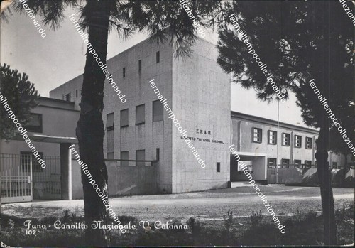 At407 cartolina fano convitto - cartolina,
