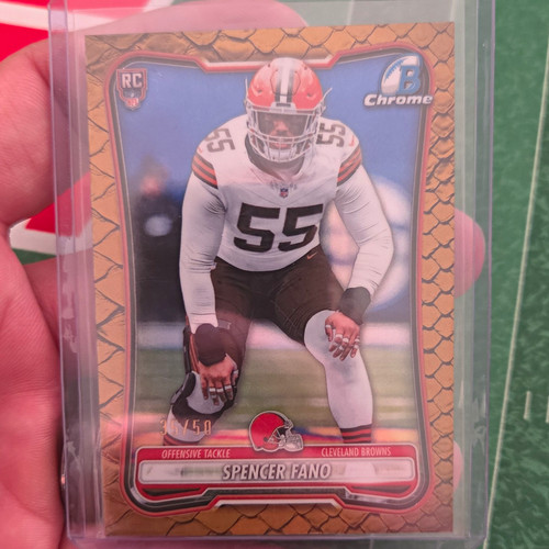 Topps bowman chrome spencer - chrome,