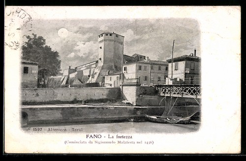 Fano forza cartolina - cartolina,