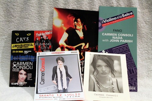 Carmen consoli lotto flyer - consoli,