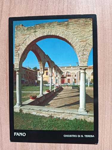 Cartolina italia pesaro fano - pesaro,