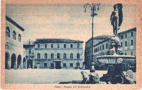 Pesaro fano piazza - -, xx