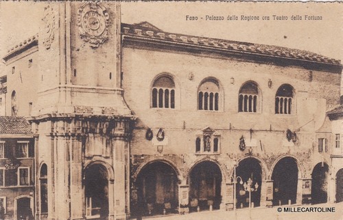 Fano palazzo della ragione - della,