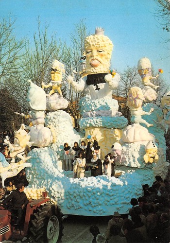 Cartolina fano carnevale - cartolina,