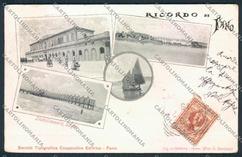 Pesaro fano cartolina mv8064 - fano,