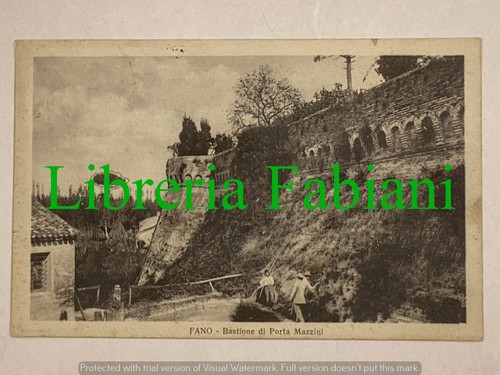 Fano bastione porta - porta, mazzini