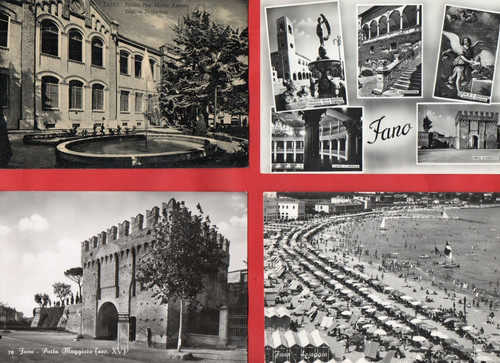 Fano lotto 40 - di, cartoline