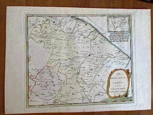 Antica mappa joseph reilly - antica,