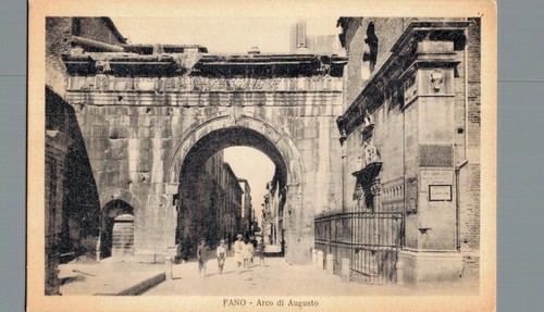 Pesaro fano arco - fano, augusto