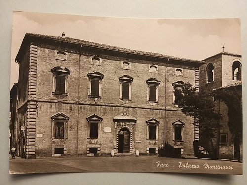 Fano palazzo - fano, (pesaro).