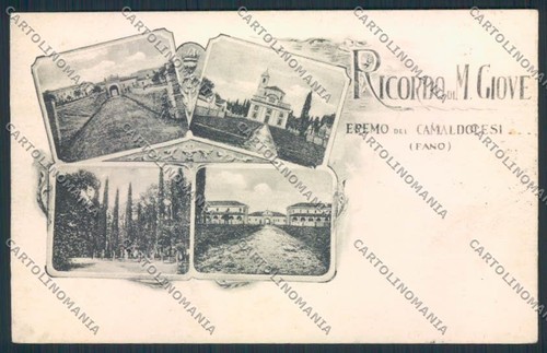 Pesaro fano scollata cartolina - pesaro,
