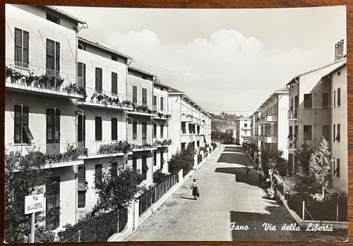 Cartolina epoca fano - cartolina, d'