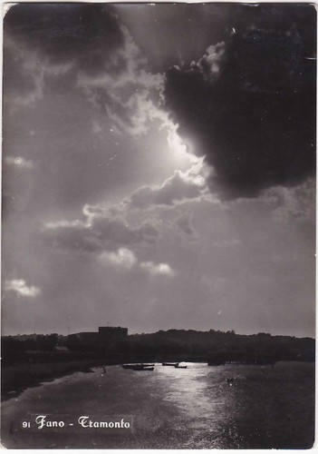 Fano pesaro tramonto - -,