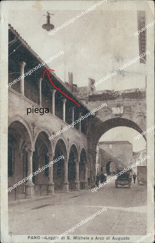 Cn284 cartolina fano - cartolina,