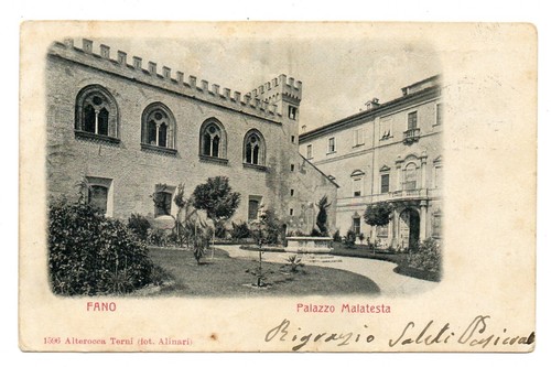 Fano palazzo malatesta - -,