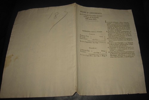 1807 piano armamento per le - 1807,