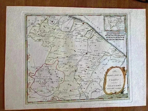 Antica mappa joseph reilly - antica,