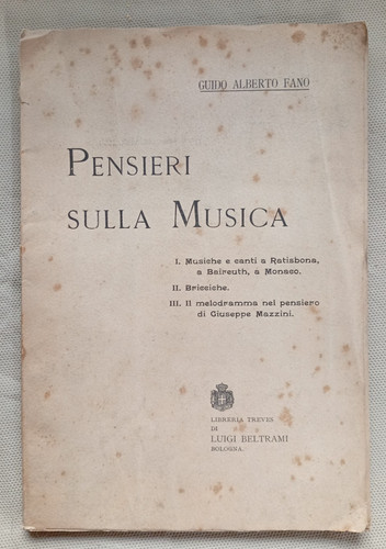 Guido alberto fano pensieri - alberto,