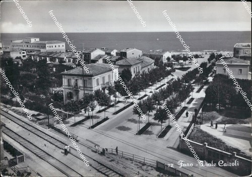 At349 cartolina fano viale - fano,