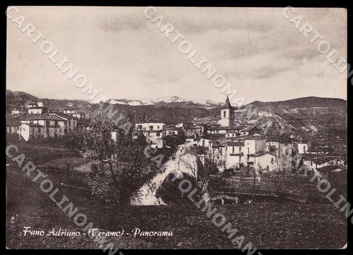 Teramo fano adriano - teramo, panorama